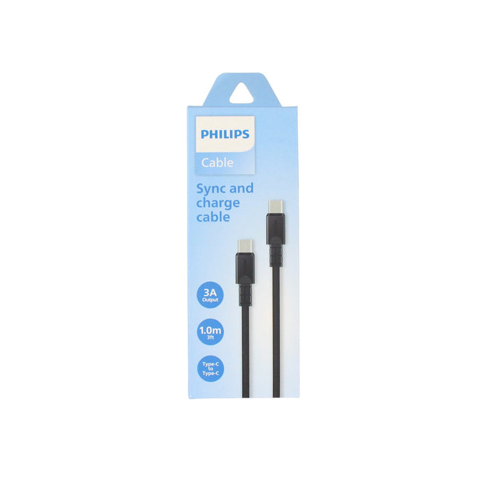 Cable Philips tipo c a c 1m black