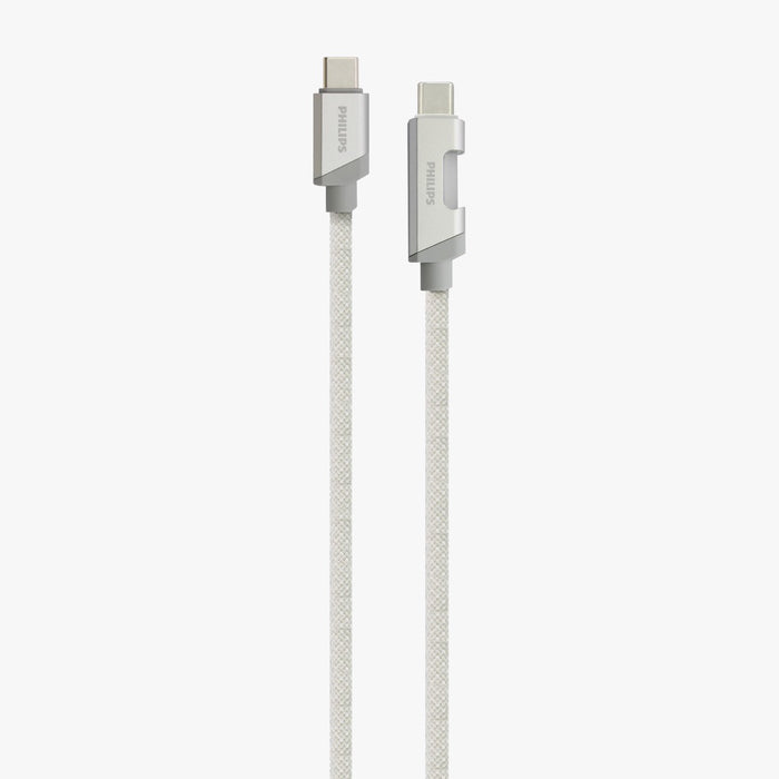 Cable tipo c a c Philips con Luz 1mt