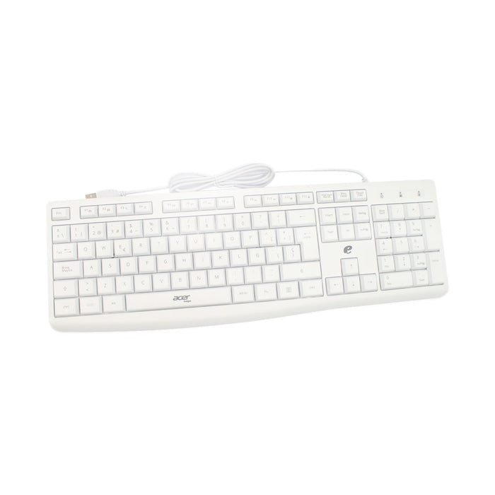 Kit Teclado + Mouse ACER con cable White
