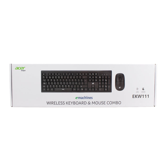 Kit Teclado y Mouse Acer 2.4 negro