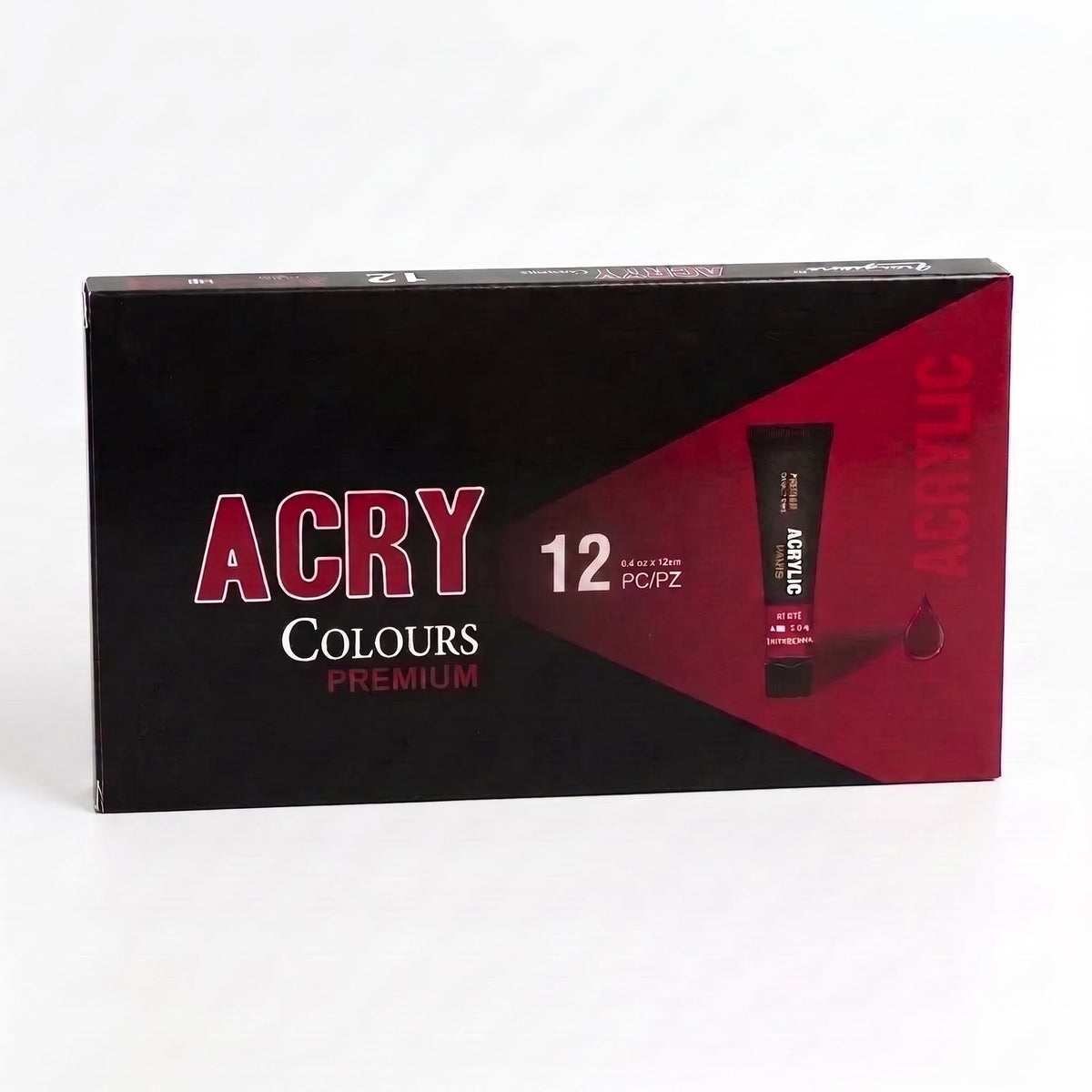 Set 12 Pinturas Acrílicas Giorgione G-AC1205 · 12 Colores 12 ml