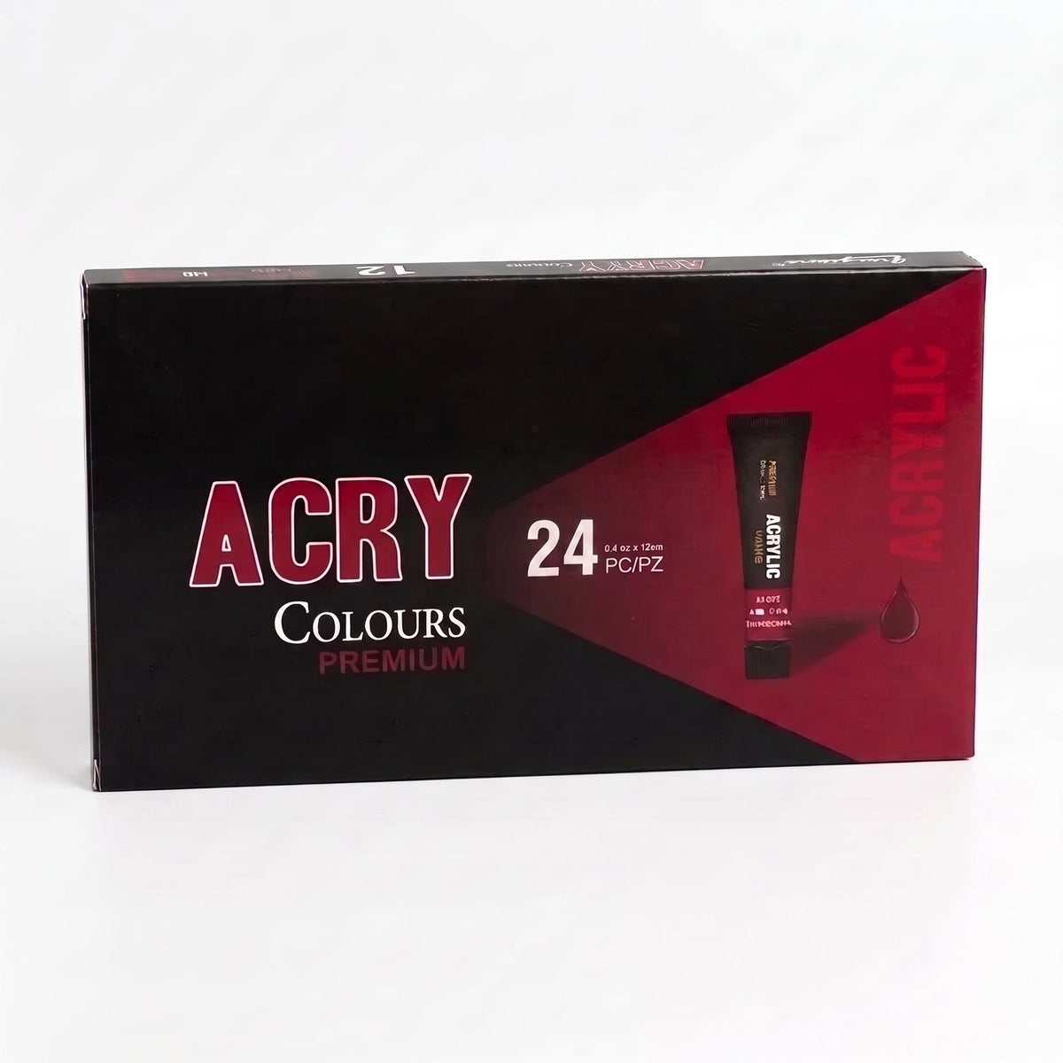 Set 24 Pinturas Acrílicas Giorgione G-AC2405 · 24 Colores 12 ml
