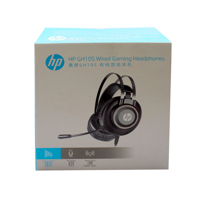 Audífono HP on-ear GH10S, conexión 3.5mm black