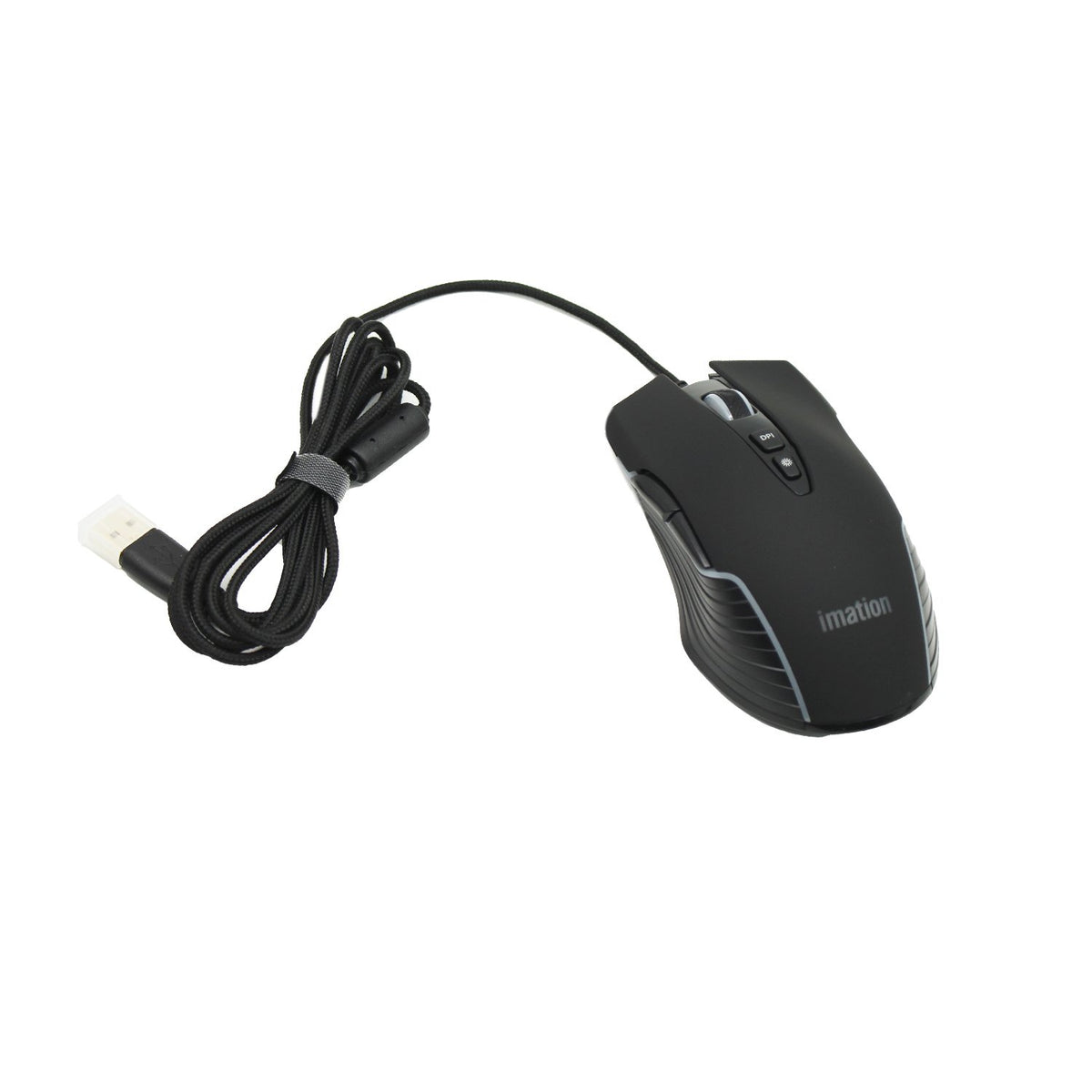Mouse Imation IMGT260, 12800 DPI, RGB, 7 botones, USB