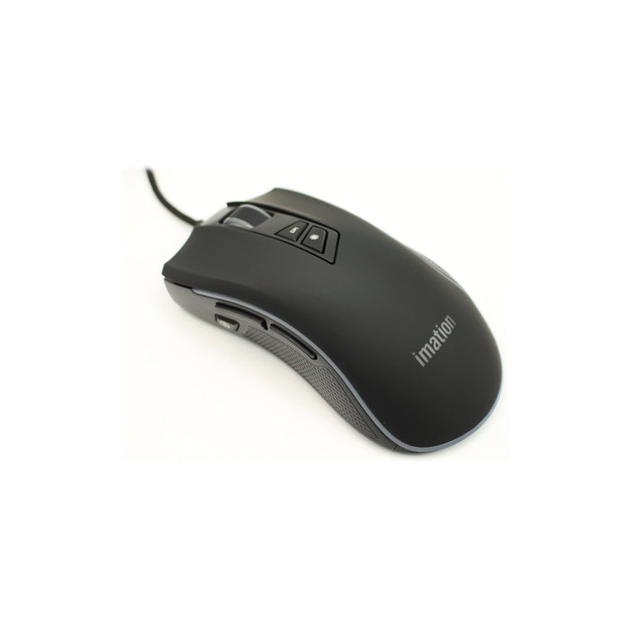 Mouse Imation 1000DPI 8 botones, RGB, USB sensor Pixart