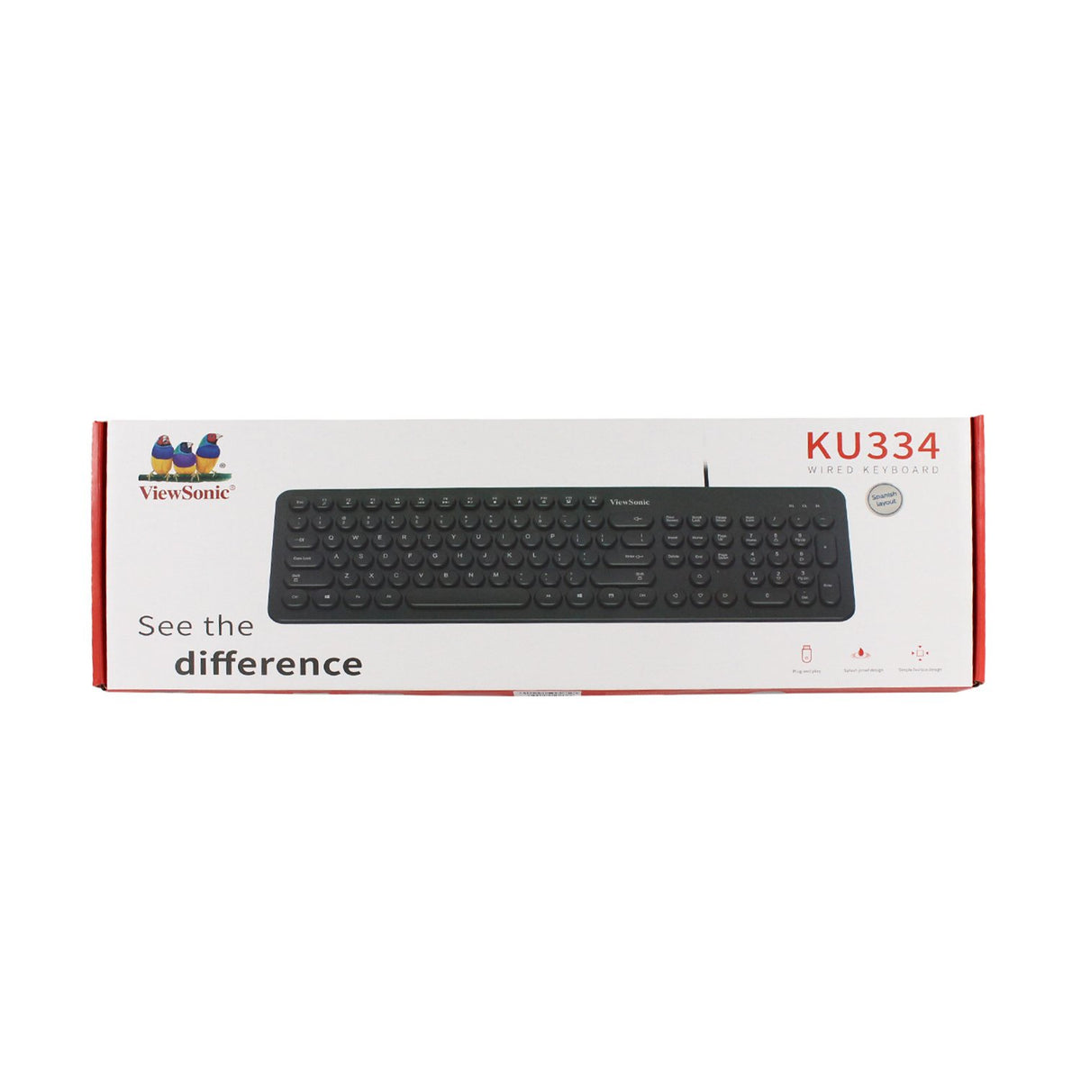 Teclado ViewSonic PC USB español