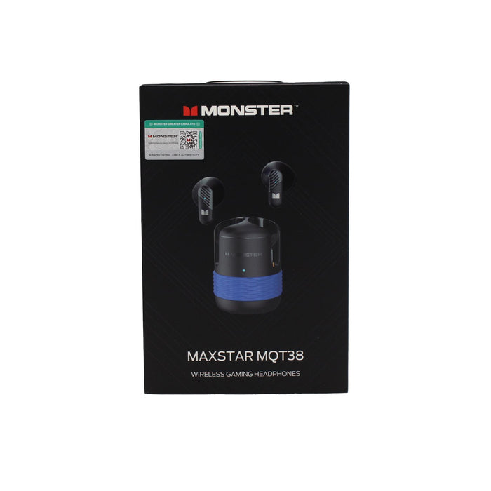 Audífono MONSTER BT V5.4, cable tipo C, color BK.