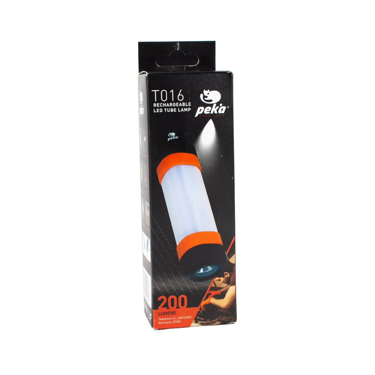 Lampara Tubo Led Recargable c/Repelente Ip68 + Power Bank