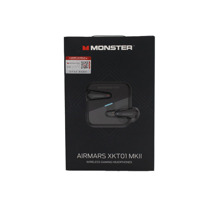 Audífono Monster Bt V5.4 Uso Continuo 4 Hrs Black