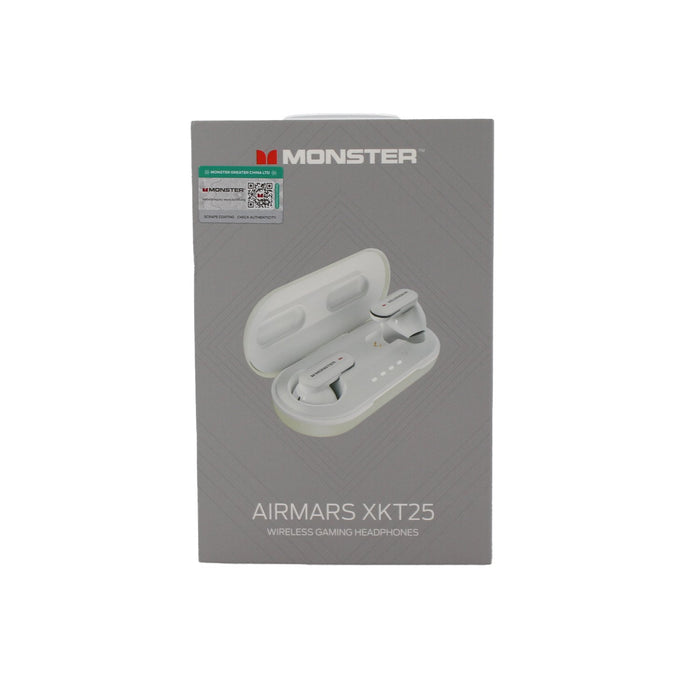 Audífono Monster Bt V5.4 Uso Continuo 4 Hrs white