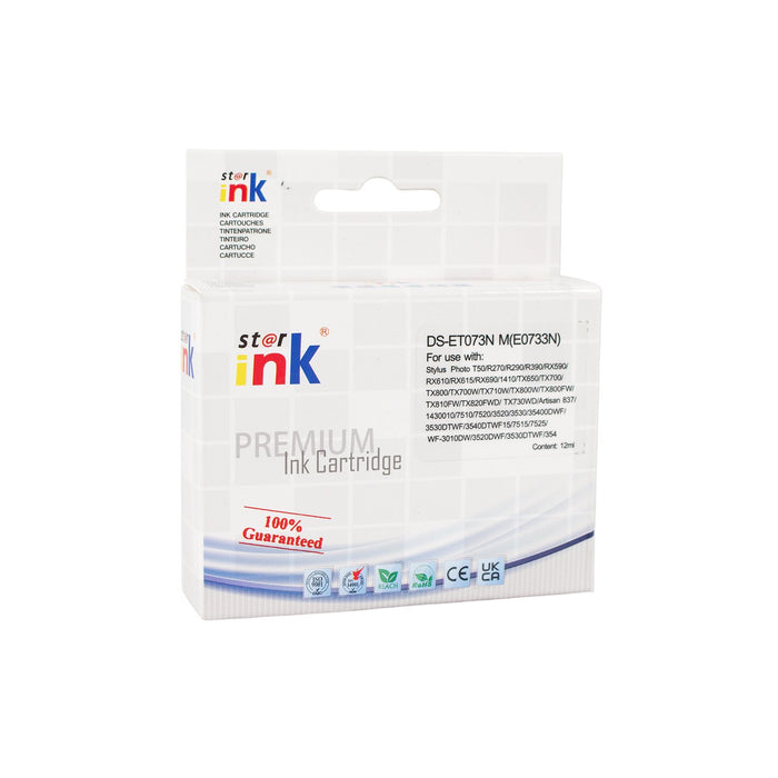Cartucho De Tinta Para Epson To733 Mageta