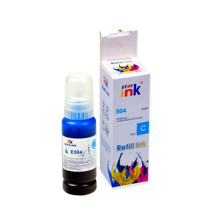 Botella De Tinta Para Epson T504C