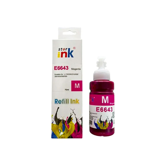 Botella De Tinta Para Epson T664M
