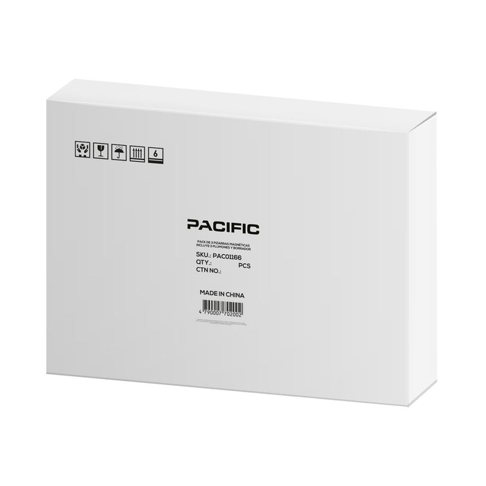 Pack Institucional de Pizarras Magnéticas Pacific Color