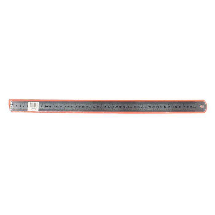 Regla metálica Pacific 50 cm con funda plástica