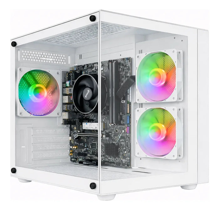 Computador Gamer Servitech® Serie “Cobalt White” Modelo: STG-CW570