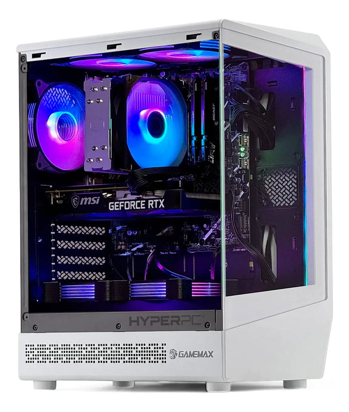 Computador Gamer Servitech® Serie “Nova White” Modelo: STG-NW870