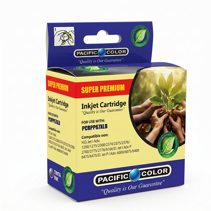 Cartucho de Tinta Remanufacturado Pacific Color 67XL (Color)