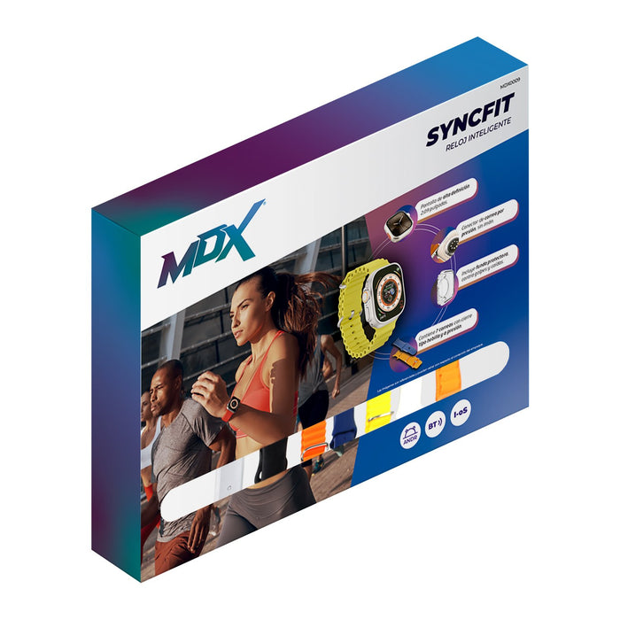 Reloj inteligente MDX carga inalámbrica USB