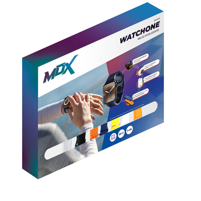 Reloj inteligente MDX de carga inalámbrica USB