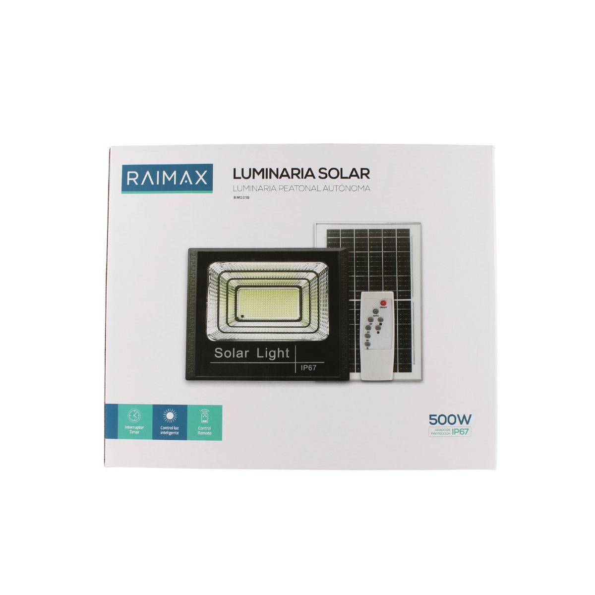 Reflector solar Raimax 500W con control remoto
