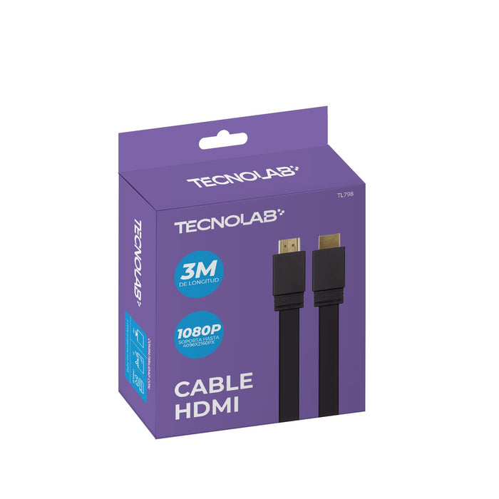 Cable Tecnolab HDMI a HDMI 3mts.