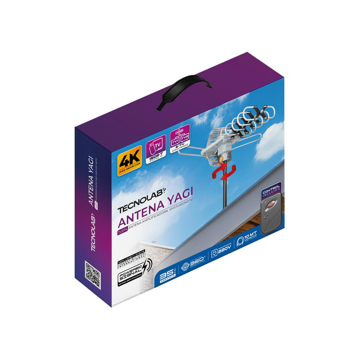 Antena Digital Exterior 360° Premium Tecnolab