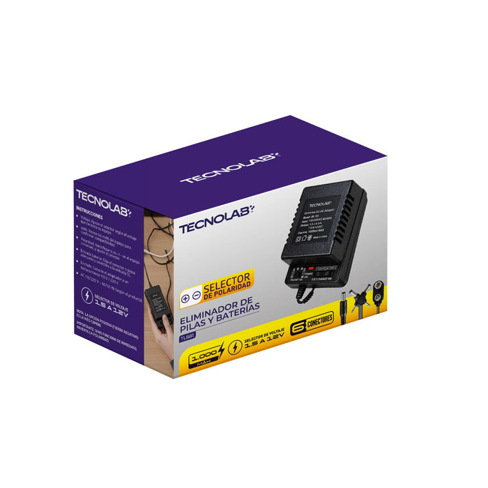 Eliminador de Pilas Universal Tecnolab (1000mA)