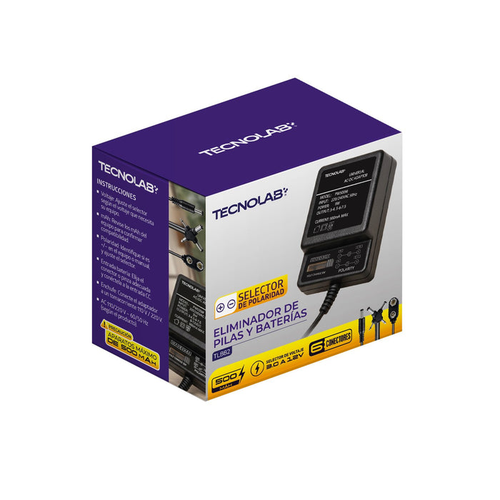 Eliminador de Pilas Universal Tecnolab (500mA)