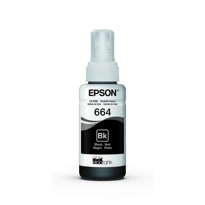 Tinta Alternativa Epson 664 Negra de Alto Rendimiento